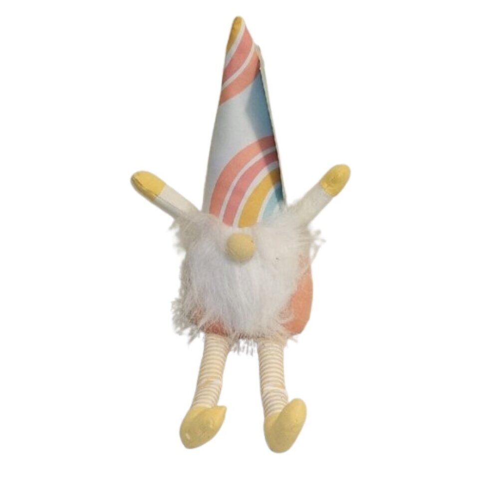 Huntington Home Spring Mini Gnome Weighted Stuffed Sitter New